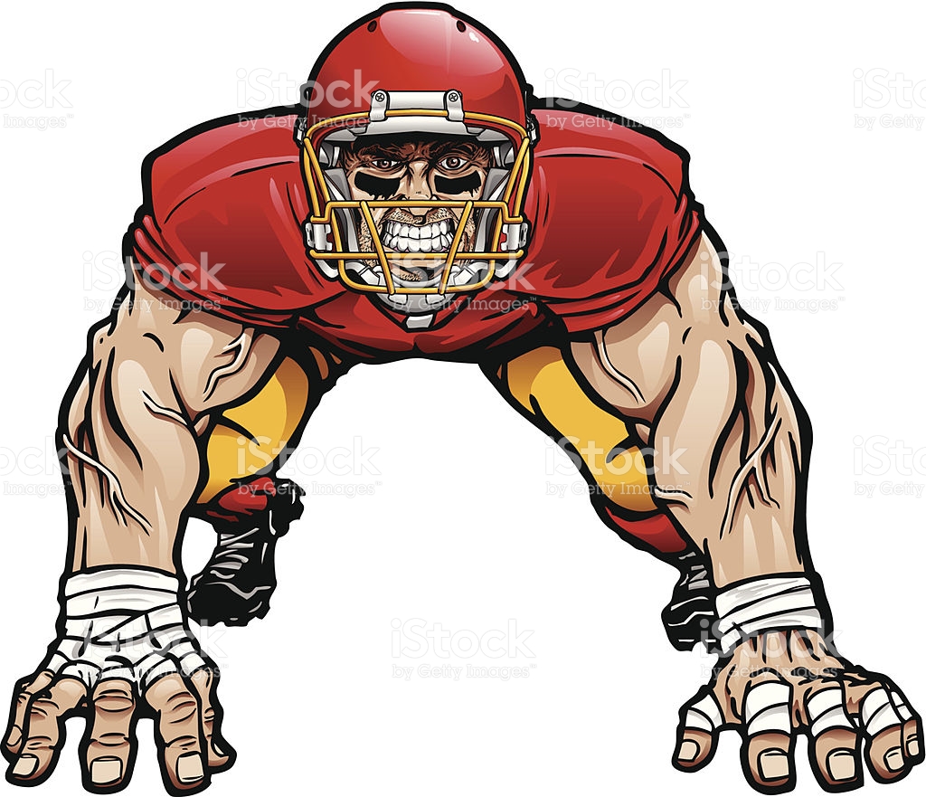 1024x881 Football Clipart Defensive Line