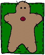 155x188 Gingerbread Man Clipart