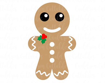 340x270 Gingerbread Man Svg Etsy