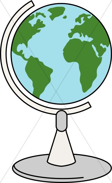 375x612 Globe Clipart Spinning
