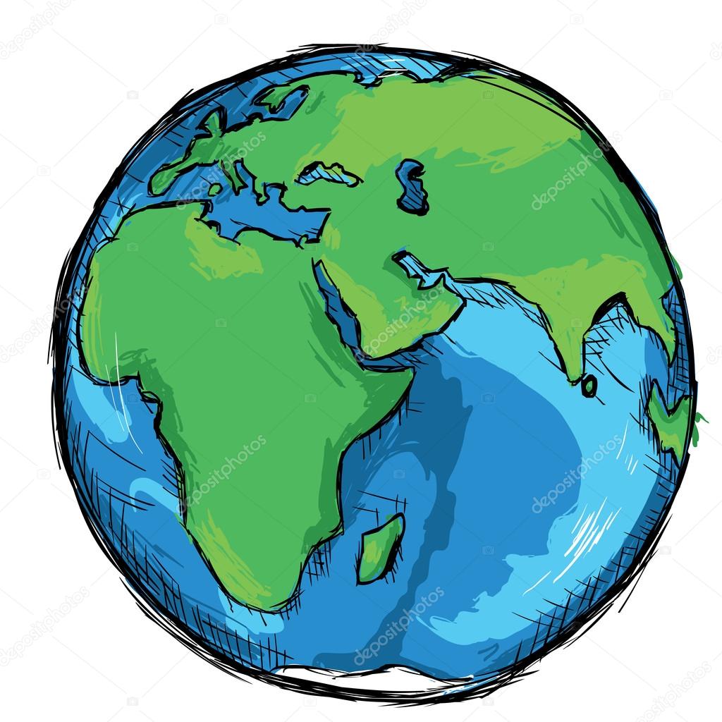 1024x1024 Clipart Globe Vector Color