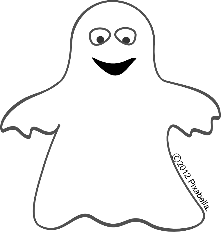 760x810 Cute Halloween Ghost Clipart Clipart Panda