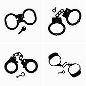 170x170 Handcuffs Clip Art