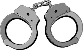 333x201 Handcuffs Clipart Clipartpen