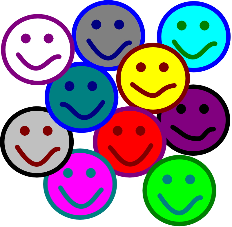800x783 Group Of Happy People Clipart