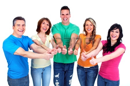 450x300 Group Of Happy People Stock Photo, Picture And Royalty Free Image