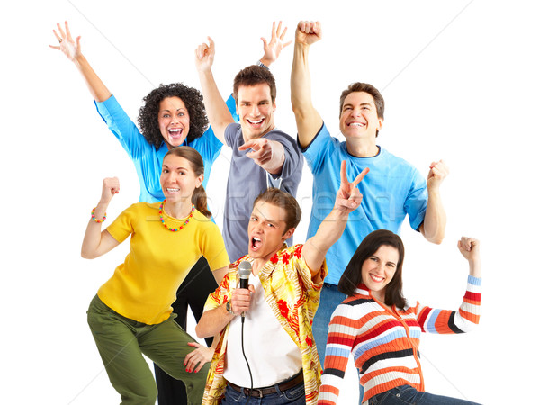 600x450 Young Happy People Stock Photo Kurhan ( 387881) Stockfresh