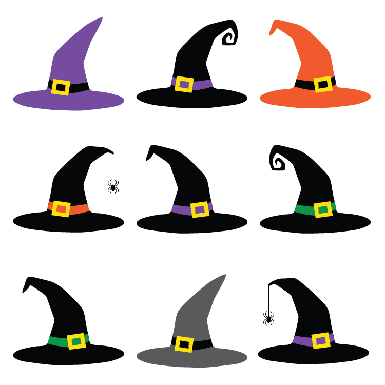 750x750 Witch Hat Clip Art