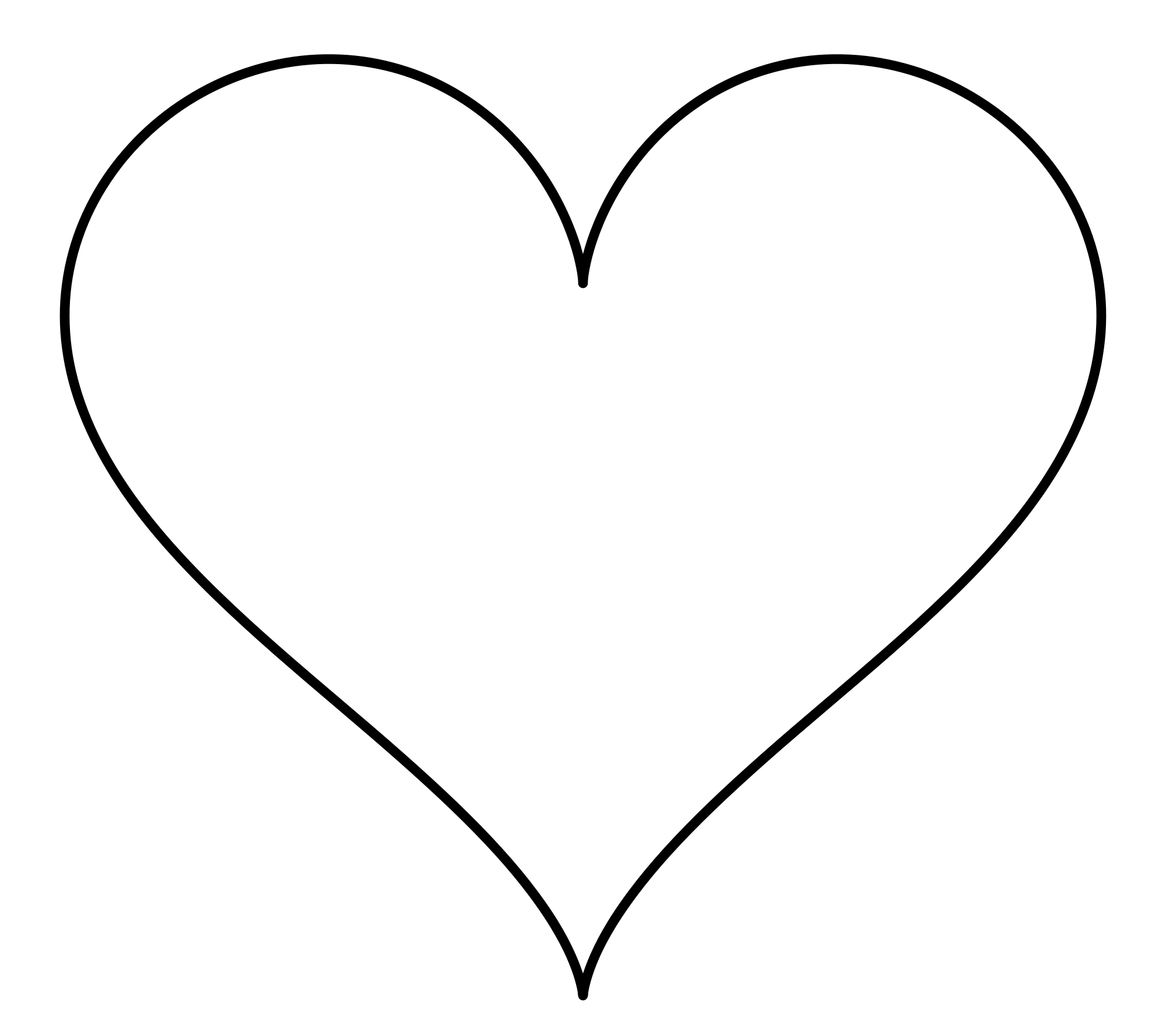 2000x1778 Heart Shape Clipart