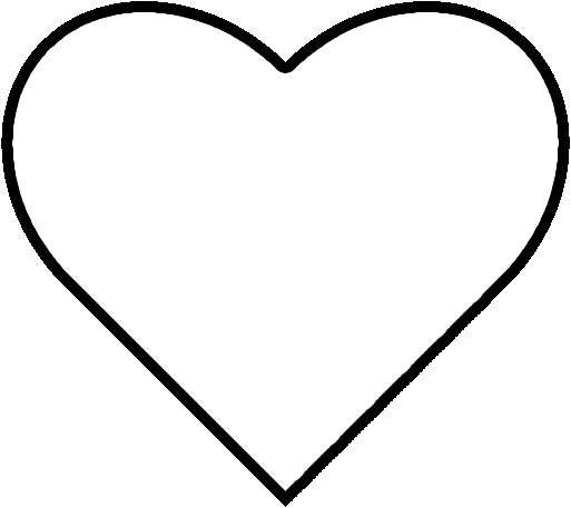 513x457 Heart Shape Clipart