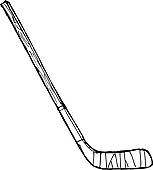 153x170 Hockey Stick Clipart