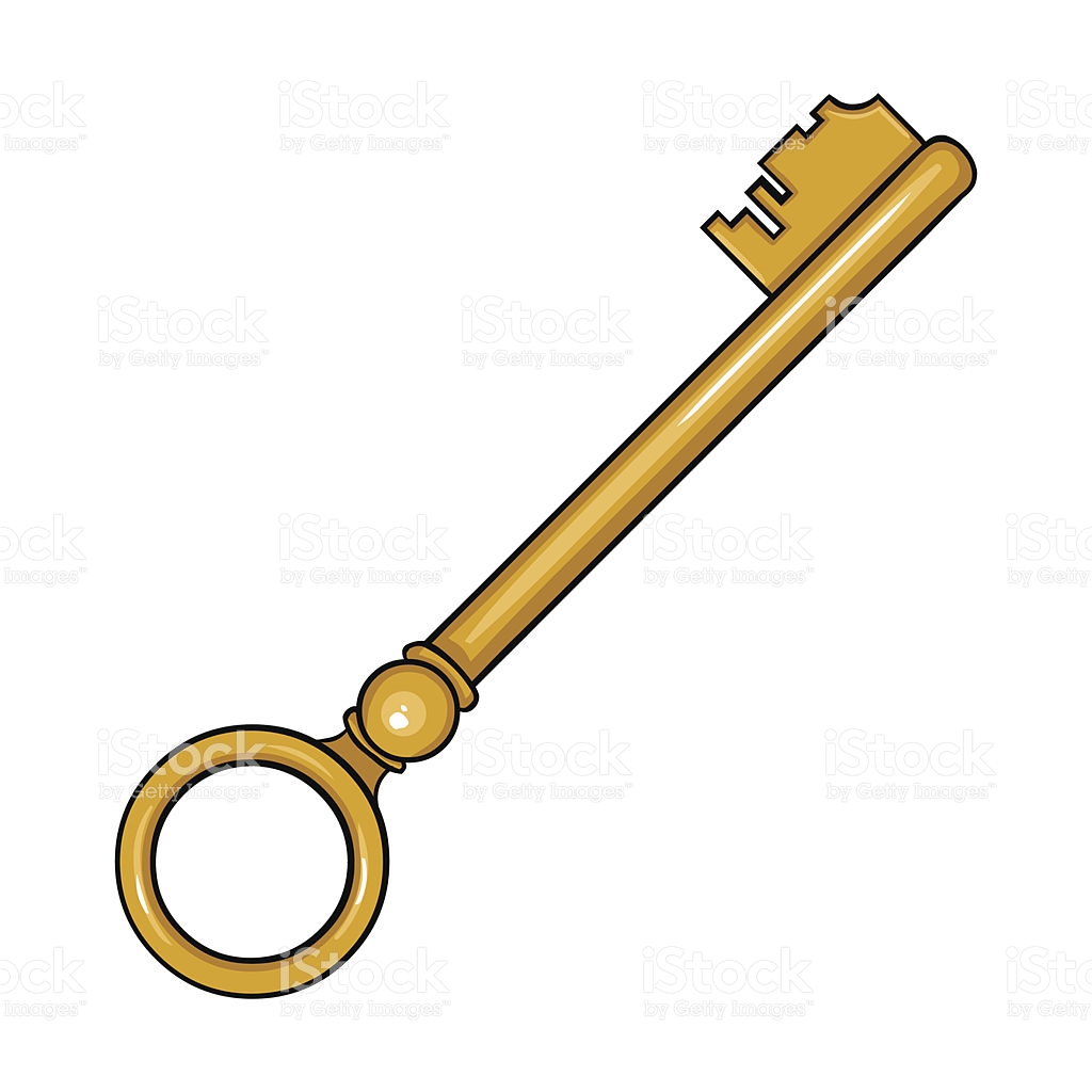 1024x1024 Key Clipart Single