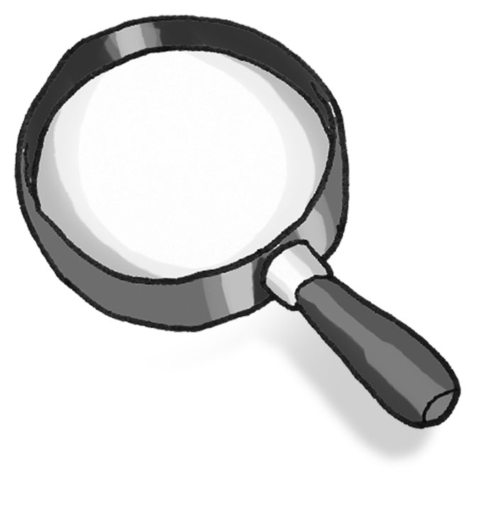 696x737 Magnifying Glass