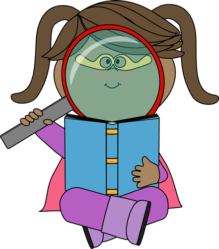 441x500 Kid With Magnifying Glass Clipart Collection