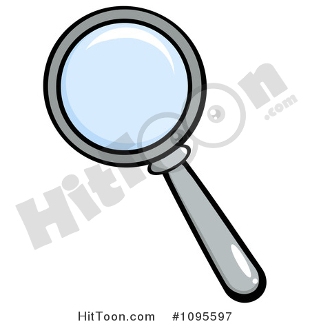 450x470 Magnifying Glass Clipart