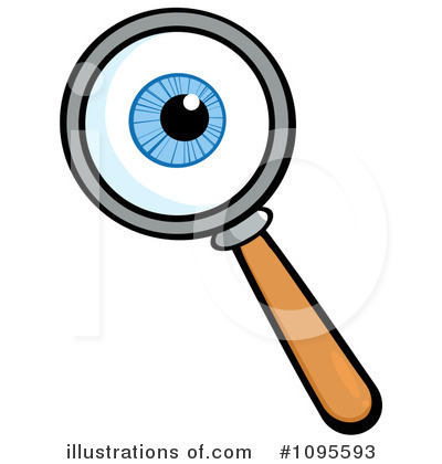 400x420 Magnifying Glass Clipart