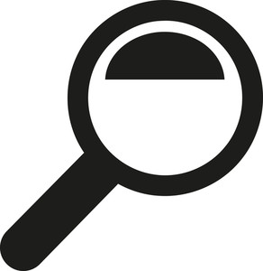 292x300 Detective With Magnifying Glass Royalty Free Stock Image