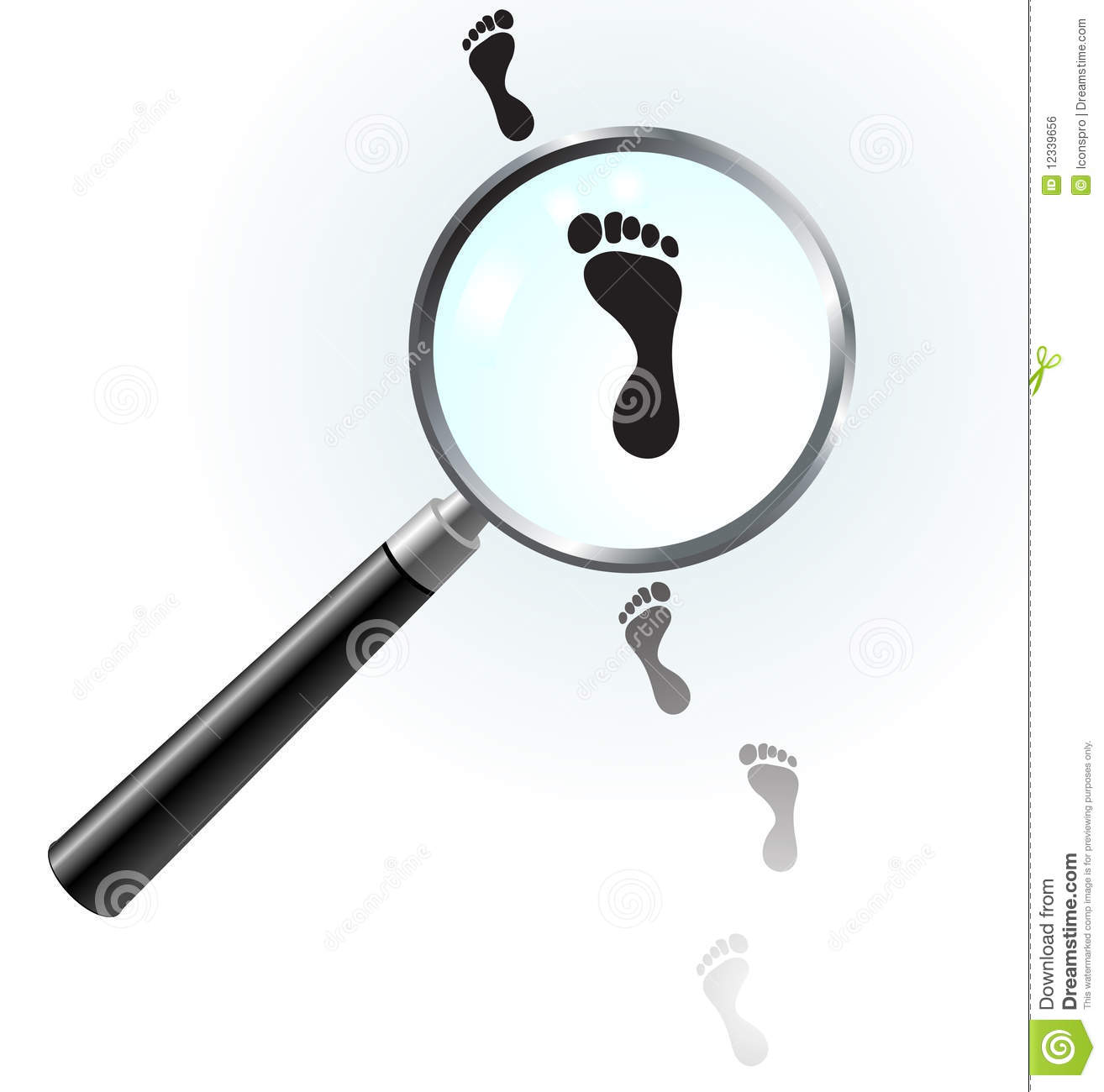 1314x1300 Footprint Clipart Magnifying Glass
