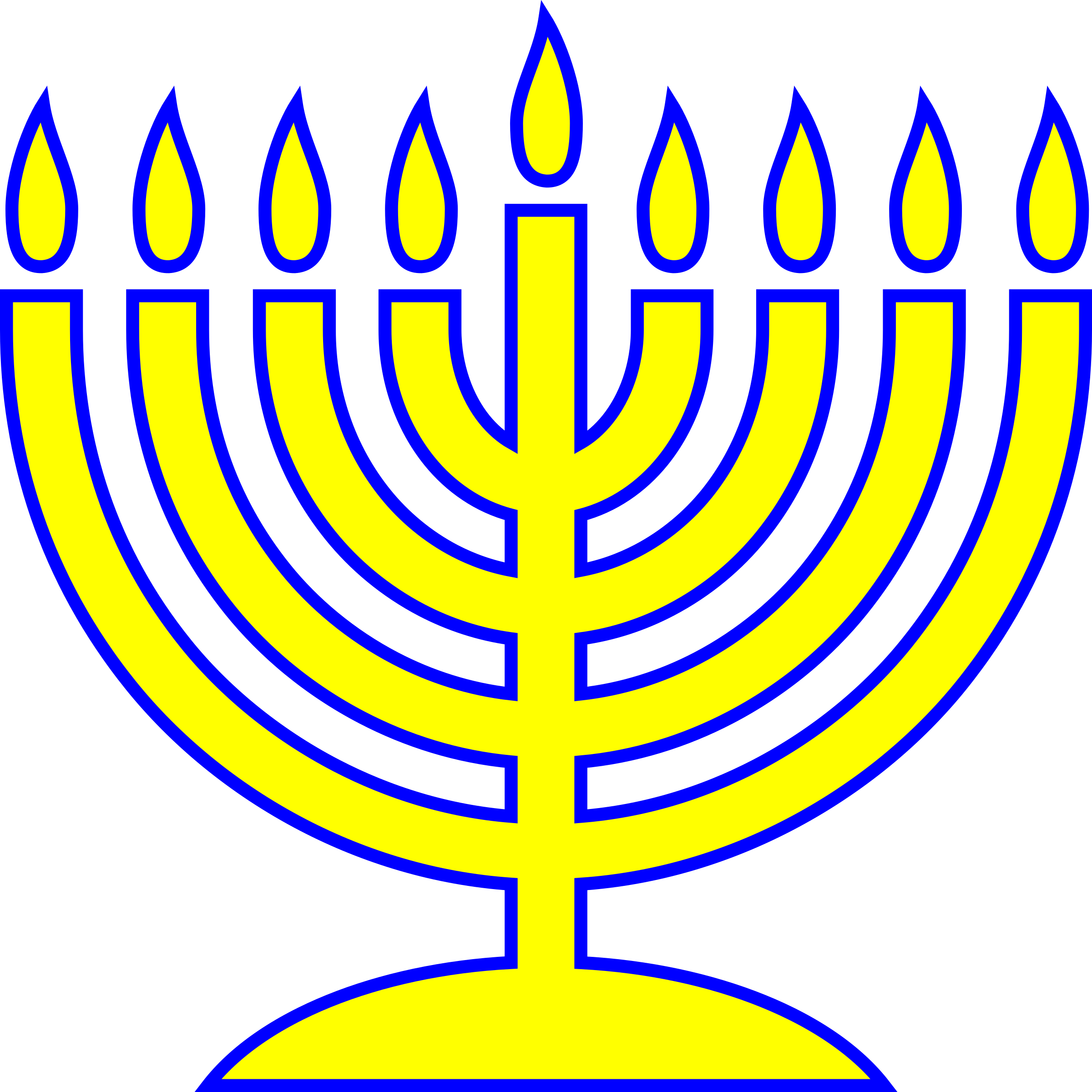 2400x2400 Menorah Clipart