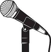 168x170 Microphone Stand Clip Art Clipart Panda