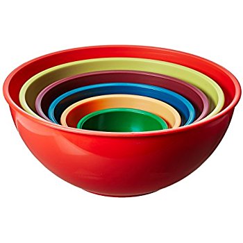 350x350 Gourmet Home Products 6 Piece Nested Polypropylene