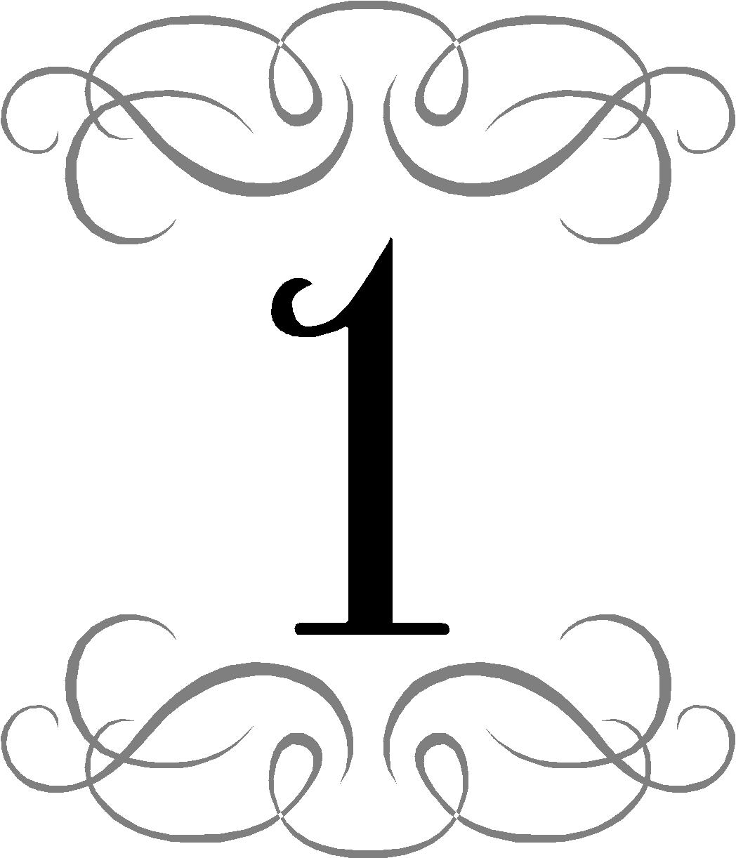 1048x1222 Free Clipart Chapter Numbers