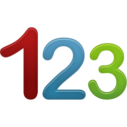 256x256 Numbers Icon Free Download As Png And Ico Formats,