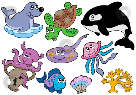 450x315 Ocean Animals Underwater Clipart