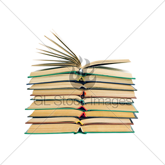 325x325 Colorful Letters Flying Out Of An Open Book Gl Stock Images