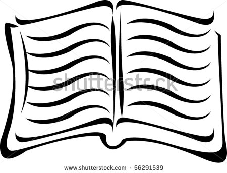 450x343 Flat Open Book Clip Art Clipart Panda