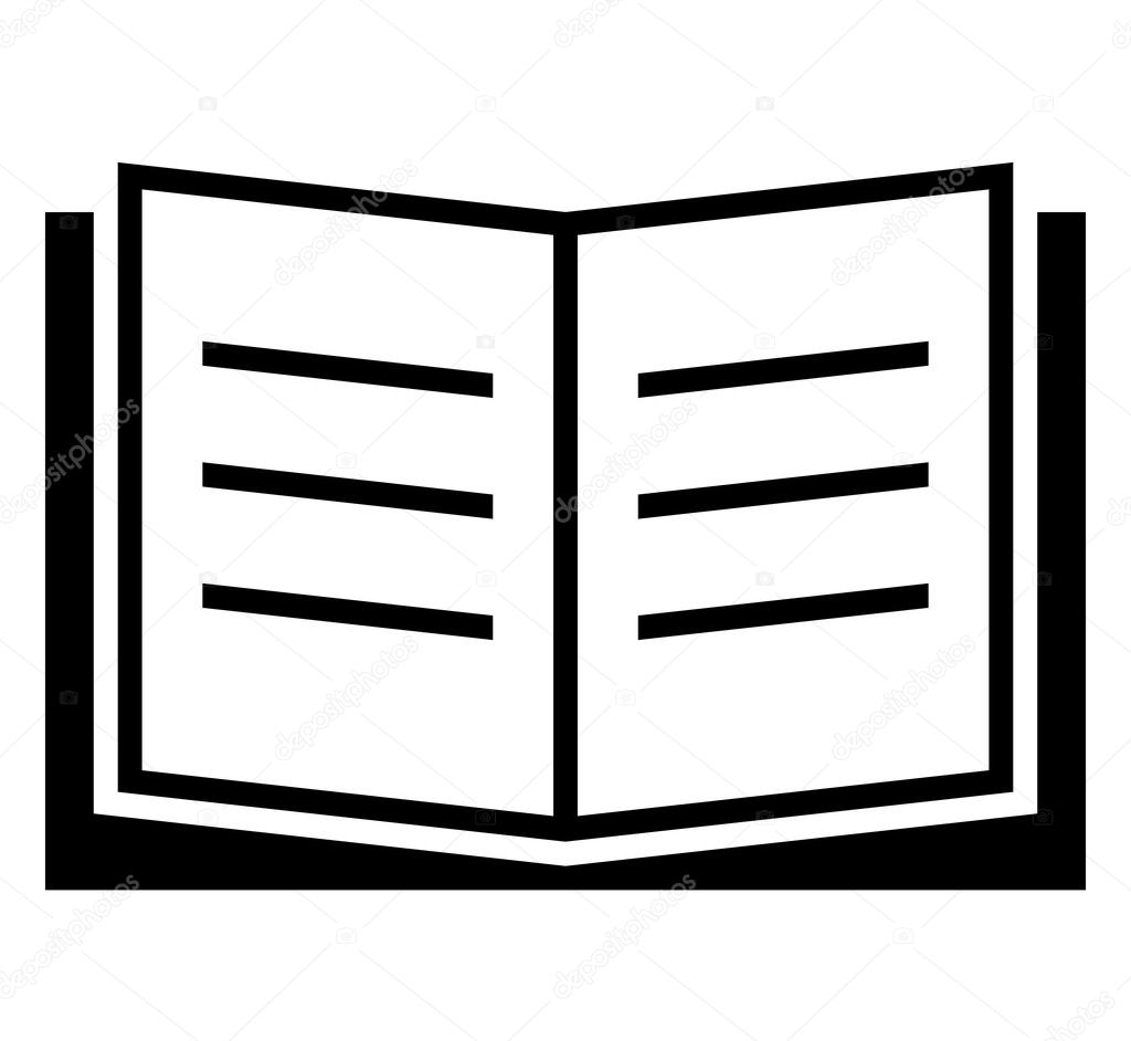 1024x942 Open Book Icon Stock Vector Furtaev