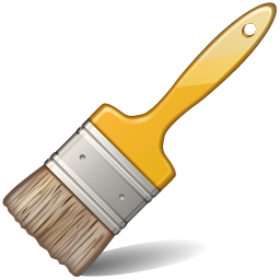 256x256 Paintbrush Artist Paint Brush Clip Art Free Clipart Images Image 2