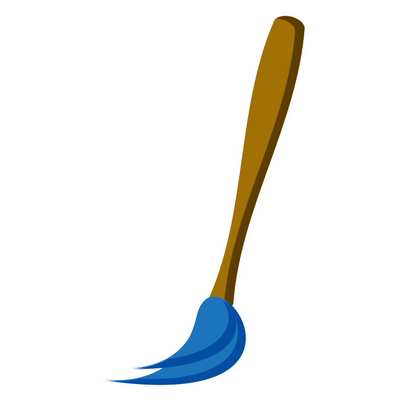 800x800 Paintbrush Clipart Hostted