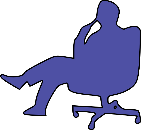 600x554 Man In Chair