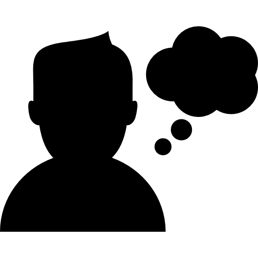 512x512 Man Thinking