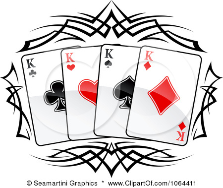 450x379 Playing Cards Borders Clipart