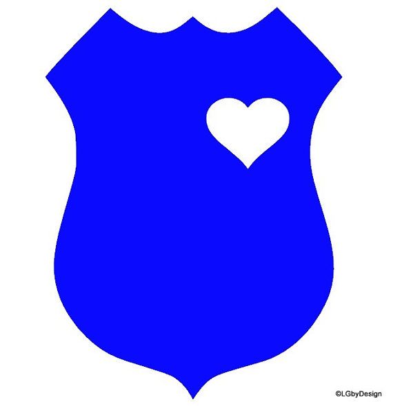 570x590 Blue Police Badge Clipart 2235229