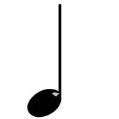 170x170 Clipart Of 3d Quarter Note K3990701