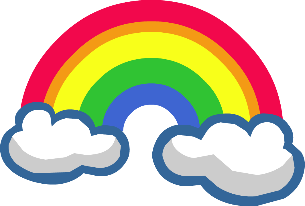 1065x719 Rainbow Clipart March
