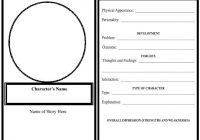 200x140 Character Report Card Template Professional And High Quality