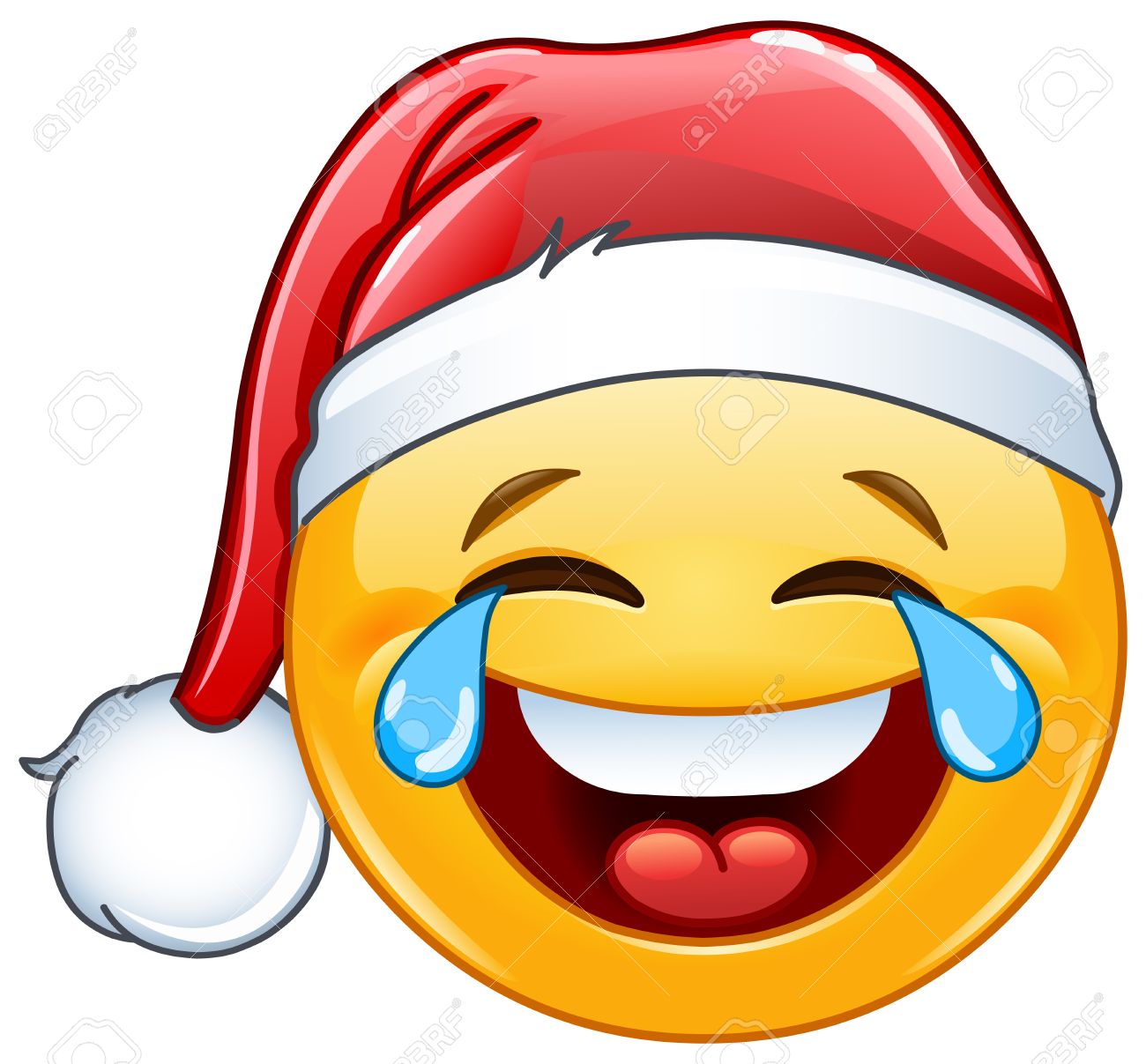 1300x1207 Santa Hat Emoticon