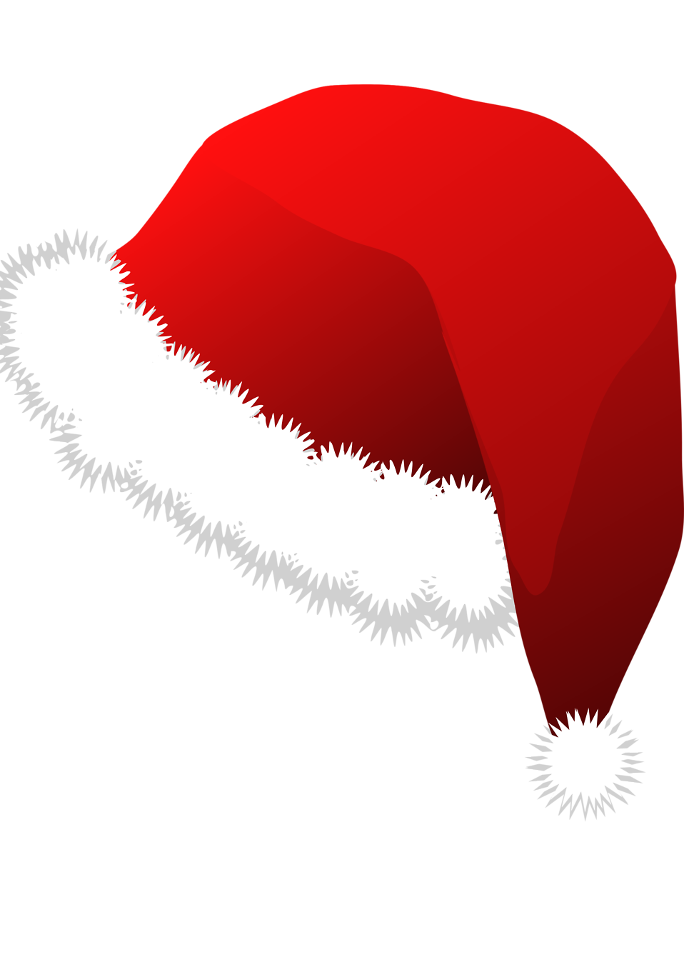 958x1354 Santa Hat Transparent