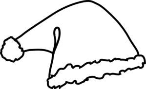 299x183 Santa Hat Clipart Outline Png