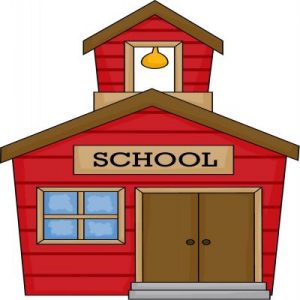 300x300 Coloring Pages Clip Art School House Schoolhouse Coloring Pages
