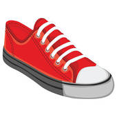 170x170 Red Tennis Shoes Clipart