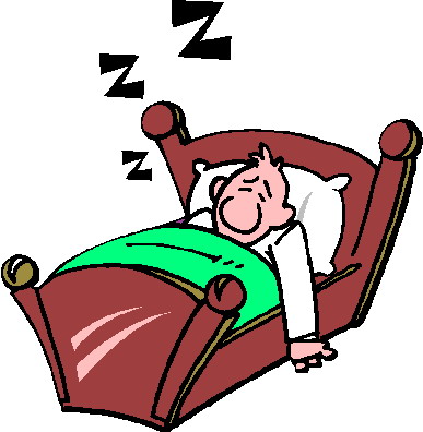 387x396 Person Sleeping Clip Art