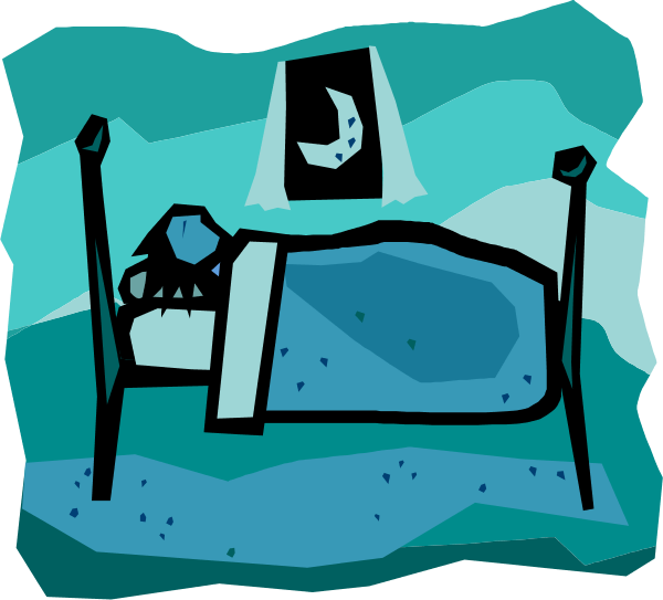 600x543 Vector Person Sleeping Cliparts