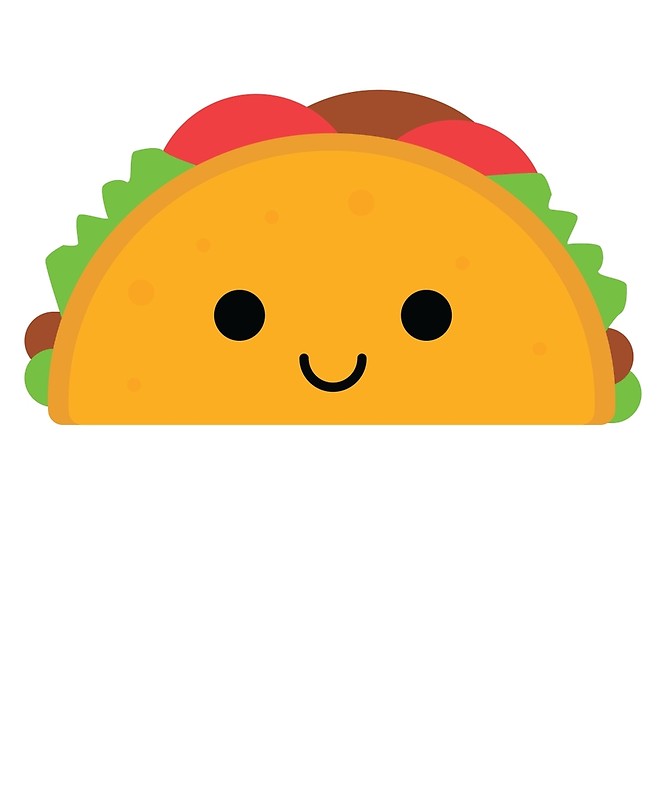 666x800 Taco Emoji Happy Smiling Face Posters By Teeandmee Redbubble