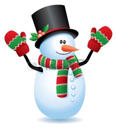 408x450 Vector Illustration Of Snowman Royalty Free Cliparts, Vectors,