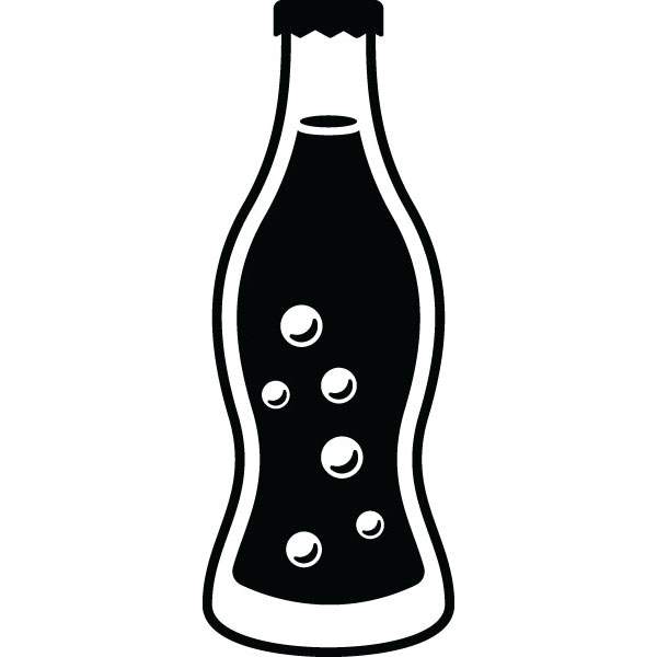 600x600 Soda Bottle Food Drink Clip Art For Custom Gifts Amp Products